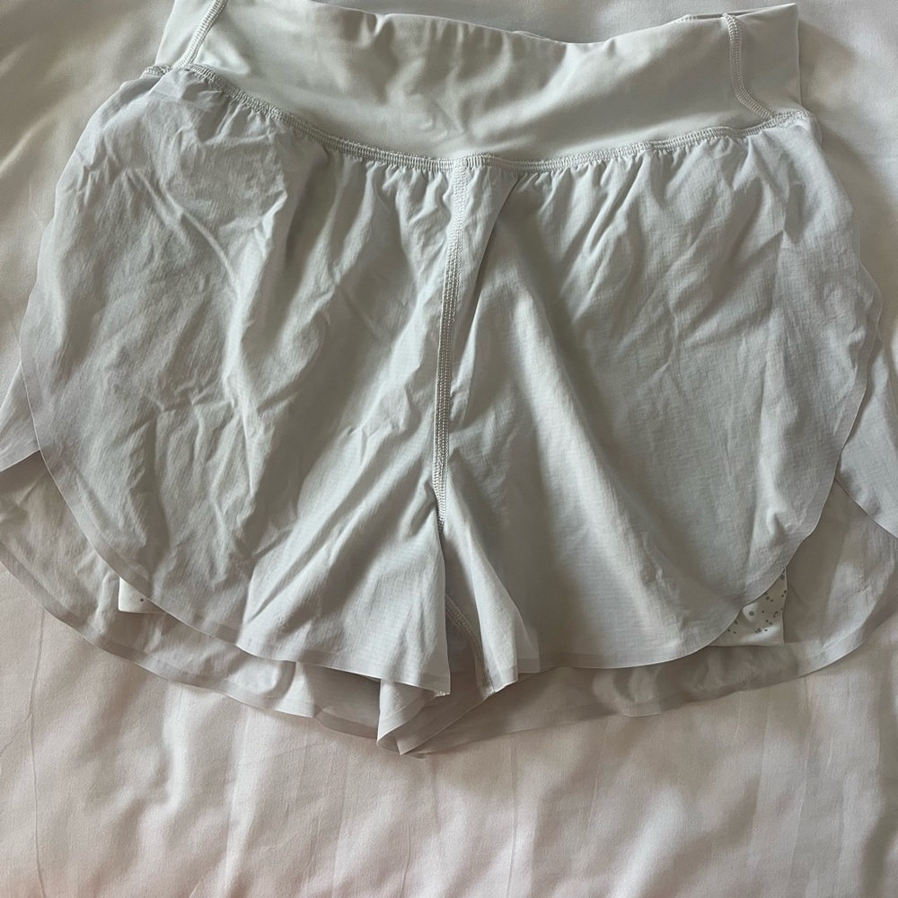 lululemon athletica White Athletic Shorts
